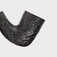 Peterson Sherlock Holmes Rathbone Sandblasted Silver Mounted P Lip Pipe (PE3147)