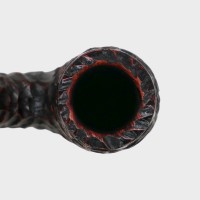 Peterson Irish Made Army 160 Rustic Nickel Mounted Fishtail Pipe (PE3207)