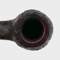 Peterson Sherlock Holmes Deerstalker Sandblast Silver Mounted P Lip Pipe (PE3249)
