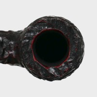 Peterson Sherlock Holmes Professor Rustic Silver Mounted P Lip Pipe (PE3250)