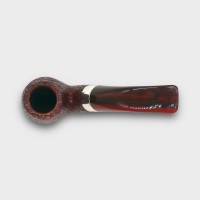 Peterson Irish Harp 221 Sandblast Silver Mounted Fishtail Pipe (PE3317)