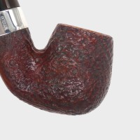 Peterson Irish Harp 221 Sandblast Silver Mounted Fishtail Pipe (PE3317)