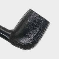 Peterson Belgique Sandblasted Nickel Mounted Fishtail Pipe (PE3320)