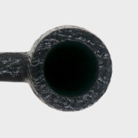 Peterson Belgique Sandblasted Nickel Mounted Fishtail Pipe (PE3320)