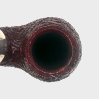 Peterson Irish Harp 03 Sandblast Silver Mounted Fishtail Pipe (PE3332)