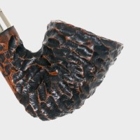 Peterson Derry Rustic 127 Nickel Mounted Fishtail Pipe (PE3335)