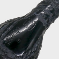 Peterson Dracula 15 Rusticated Ebony Nickel Mounted Fishtail Pipe (PE3341)