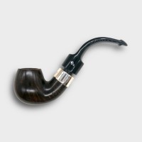 Peterson Deluxe Dark System 12.5 Smooth Silver Mounted P Lip Pipe (PE3344)