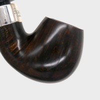 Peterson Deluxe Dark System 12.5 Smooth Silver Mounted P Lip Pipe (PE3344)