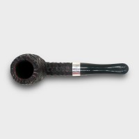 Peterson Pub Rustic Silver Mounted Straight P Lip Pipe (PE3346)