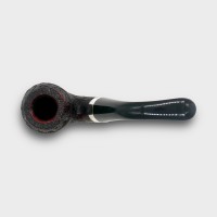 Peterson Sherlock Holmes Watson Sandblast Silver Mounted P Lip Pipe (PE3349)