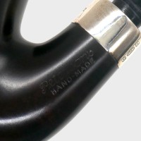 Peterson Pub Smooth Heritage Silver Mounted Bent P Lip Pipe (PE3356)