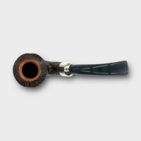 Peterson Arklow B10 Sandblast Silver Mounted Fishtail Pipe (PE3357)