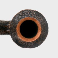 Peterson Arklow B10 Sandblast Silver Mounted Fishtail Pipe (PE3357)