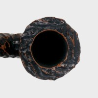 Peterson Derry Rustic 127 Nickel Mounted Fishtail Pipe (PE3368)