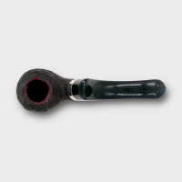Peterson Sherlock Holmes Lestrade Sandblasted Silver Mounted P Lip Pipe (PE3373)