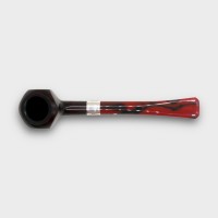 Peterson Irish Harp 3085 Smooth Silver Mounted Fishtail Pipe (PE3380)