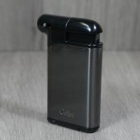 Colibri Pacific Air Single Soft Flame Lighter - Gunmetal & Black