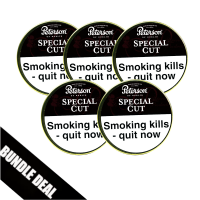 Bundle Deal - Peterson Special Cut Pipe Tobacco 5 x 50g Tin