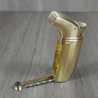 Adorini Puroso Double Jet Gold-Plated Solingen Blade Lighter (AD015)
