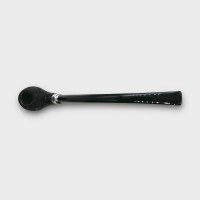 Rattrays The Bagpiper Sandblast Black 9mm Fishtail Pipe (RA1620)