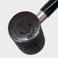 Rattrays Ahoy Sandblast 9mm Filter Fishtail Pipe (RA1630)