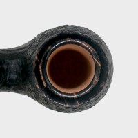 Rattrays Monarch 177 Sandblast Bent 9mm Filter Fishtail Pipe (RA1631)