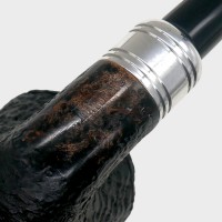 Rattrays Newcastle Sandblast 15 9mm Filter Fishtail Pipe (RA1632)
