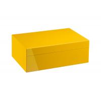 Morici Roma Cigar Humidor - 50 Cigar Capacity - Yellow