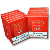 Ritmeester Royal Dutch Half Corona Cigar - 10 Packs of 5 (50) Bundle Deal