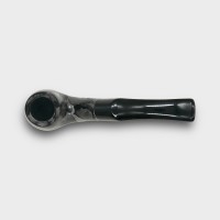 Sarome Pearwood Grey Moss Bent Metal Filter Fishtail Pipe (SAR012)