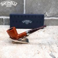 Savinelli Bacco 409 Smooth Natural 6mm Fishtail Pipe (SAV704) (End of Line)