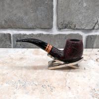 Savinelli 2021 Collection Sandblast Black 6mm Fishtail Pipe (SAV679)