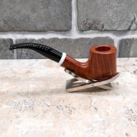 Savinelli Autograph Smooth & Sandblast 6mm Fishtail Pipe (SAV779)