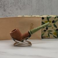 Savinelli Oliva Natural 106 Rustic 9mm Pipe (SAV1234) (End of Line)