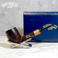 Savinelli 2023 Collection Sandblasted 6mm Fishtail Pipe (SAV1268)