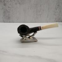 Savinelli Avorio 920 Rustic Brown 9mm Filter Fishtail Pipe (SAV1281) (End of Line)