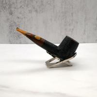 Savinelli Paloma 101 Rustic Black 9mm Filter Fishtail Pipe (SAV1295)