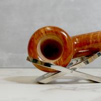 Savinelli Paloma 316 Smooth Brown 9mm Filter Fishtail Pipe (SAV1308)