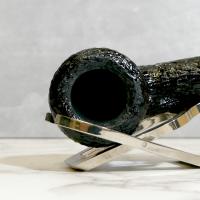 Savinelli Paloma 316 Rustic Black 6mm Filter Fishtail Pipe (SAV1312)