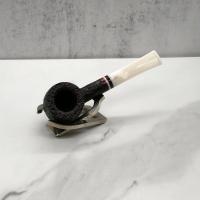 Savinelli Avorio 121 Rustic Brown 9mm Filter Fishtail Pipe (SAV1482) (End of Line)