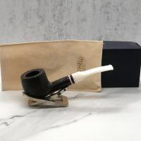 Savinelli Avorio 121 Rustic Brown 9mm Filter Fishtail Pipe (SAV1482) (End of Line)