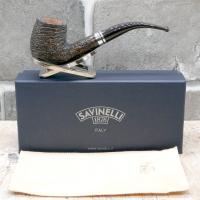 Savinelli Minerva 606 Rustic Brown 6mm Fishtail Pipe (SAV1628)