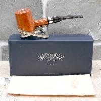 Savinelli Minerva 310 Smooth Natural 6mm Fishtail Pipe (SAV1630)