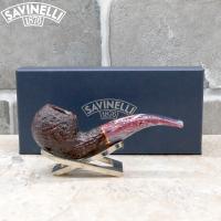 Savinelli Vigna 642 Rustic Bent 6mm Fishtail Pipe (SAV1635) (End of Line)