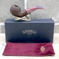 Savinelli Vigna 642 Rustic Bent 6mm Fishtail Pipe (SAV1635) (End of Line)