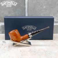Savinelli Minerva 106 Smooth Natural 6mm Fishtail Pipe (SAV1638) (End of Line)