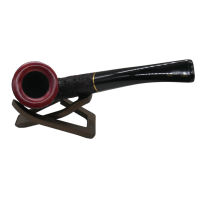 Savinelli Roma 611 Rustic KS 6mm Fishtail Pipe (SAV1862)