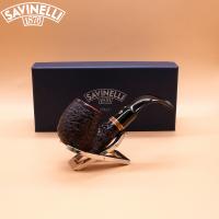 Savinelli Porto Cervo 614 Rustic 6mm Fishtail Pipe (SAV1887)