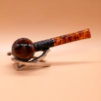 Savinelli Tortuga 207 Rustic Straight 6mm Fishtail Pipe (SAV1895)